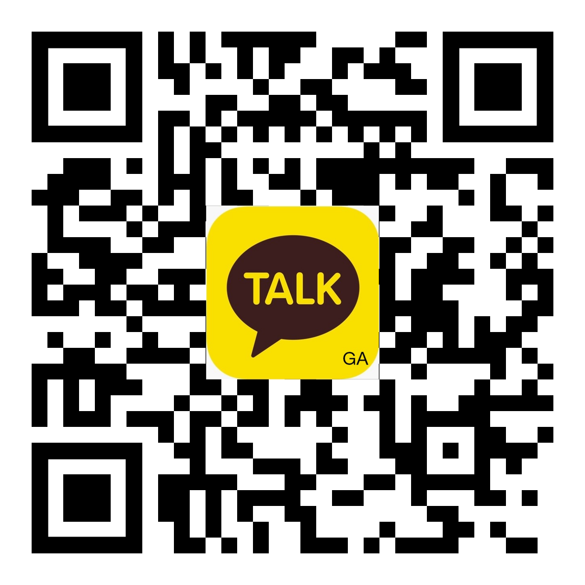 KakaoTalk GA QRCode